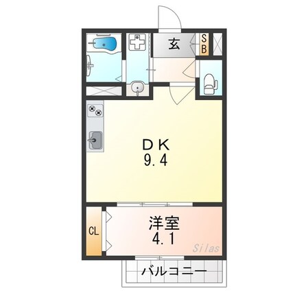 アート茨木の物件間取画像